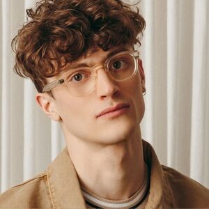 MOSCOT Lemtosh clear acetate eye glasses in Flesh NWT